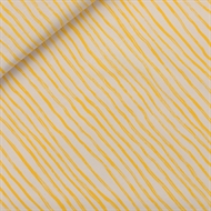 Afbeelding van Wiggly Verticals - Geel - M - Katoen - Papyrus Crème