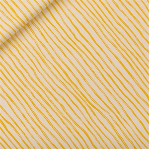 Picture of Wiggly Verticals - Geel - M - Katoen Canvas Gabardine Twill - Papyrus Crème