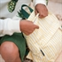 Picture of Wiggly Verticals - Geel - M - Katoen Canvas Gabardine Twill - Papyrus Crème